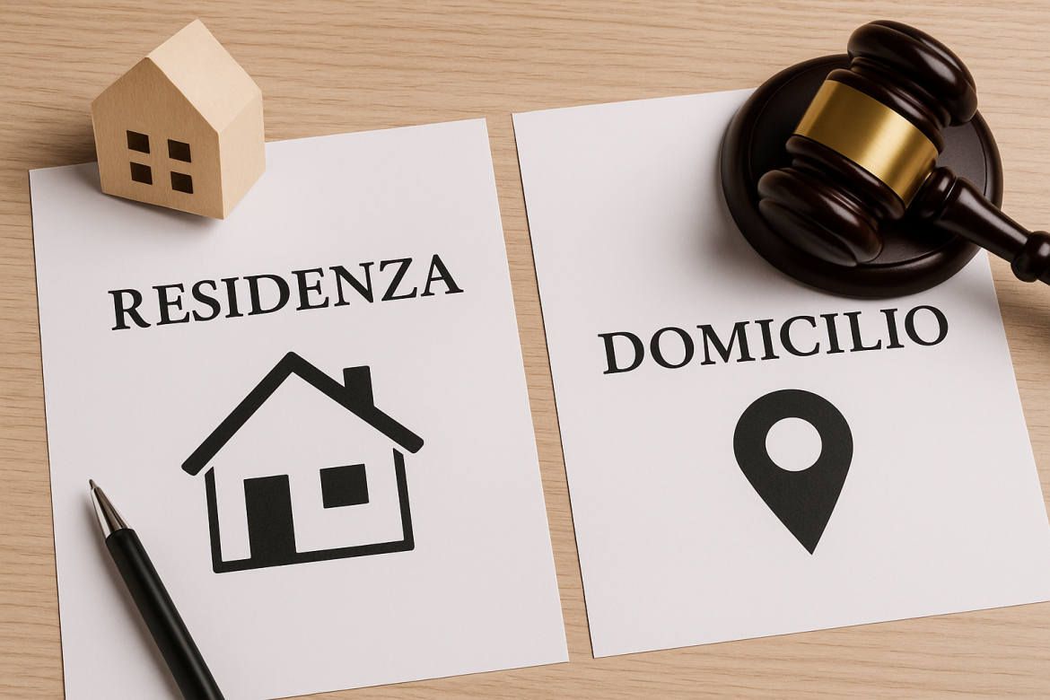 differenza tra domicilio e residenza