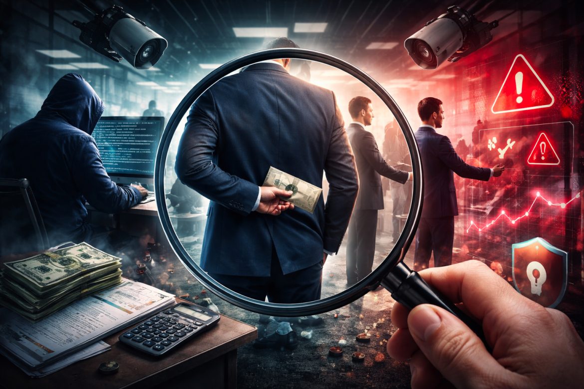 Frodi interne aziendali: come individuare rischi nascosti